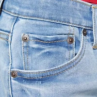 Levi's Big Kid Boys Adjustable Waist Mid Rise 511 Slim Fit Jean