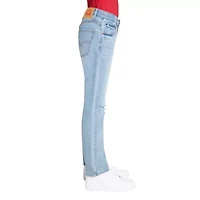 Levi's Big Kid Boys Adjustable Waist Mid Rise 511 Slim Fit Jean