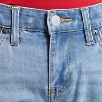 Levi's Big Kid Boys Adjustable Waist Mid Rise 511 Slim Fit Jean