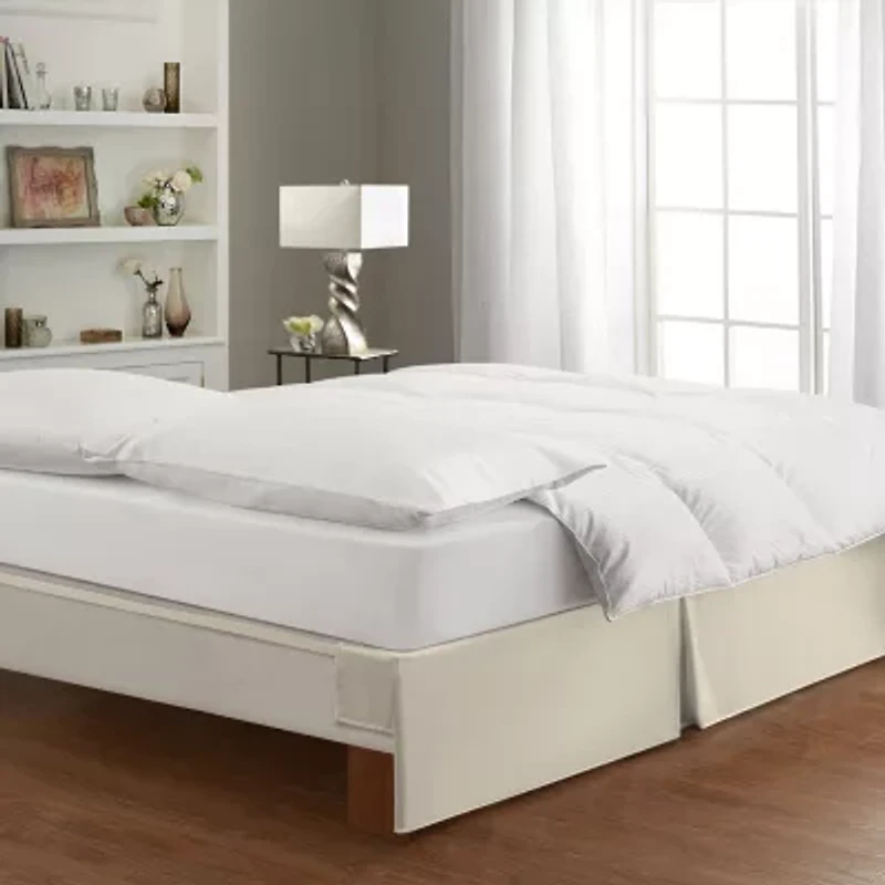 Bed Maker'S Makers Tailored Wraparound Microfiber 14" Wrinkle Resistant Skirt