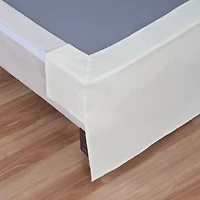 Bed Maker'S Makers Tailored Wraparound Microfiber 14" Wrinkle Resistant Skirt