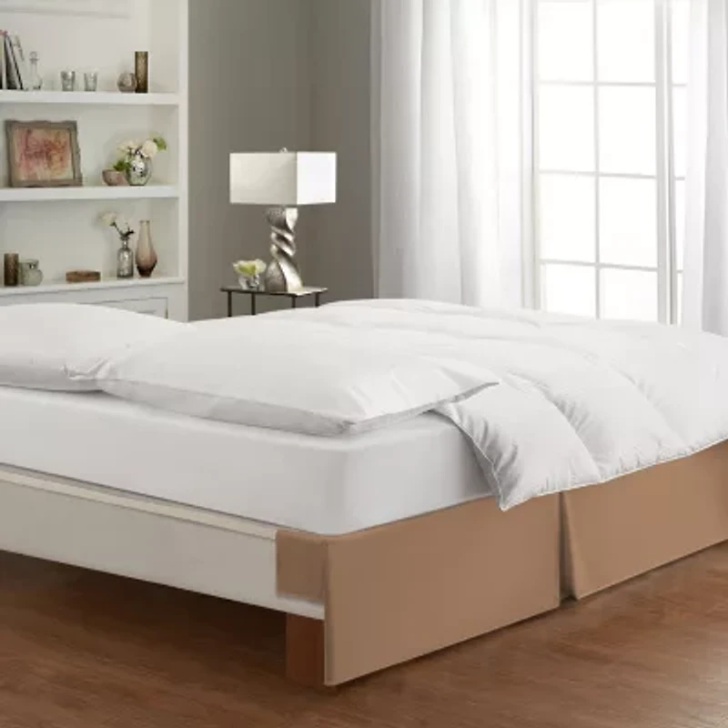 Bed Maker'S Makers Tailored Wraparound Microfiber 14" Wrinkle Resistant Skirt