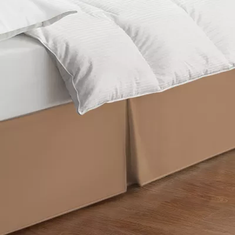 Bed Maker'S Makers Tailored Wraparound Microfiber 14" Wrinkle Resistant Skirt