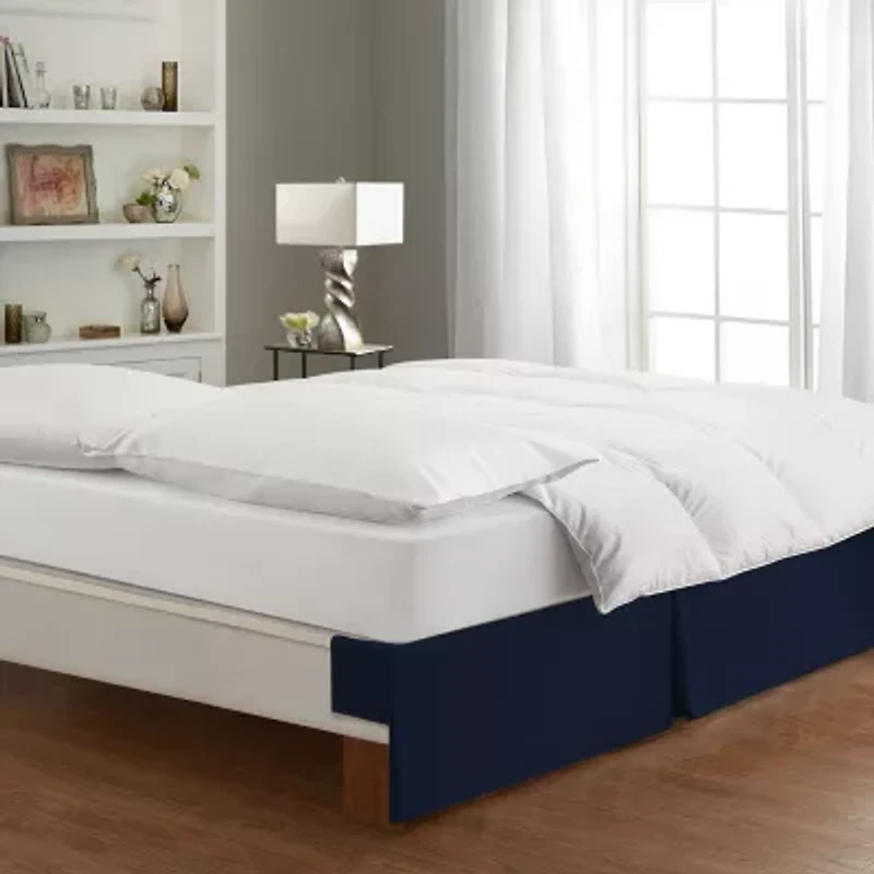 Bed Maker'S Makers Tailored Wraparound Microfiber 14" Wrinkle Resistant Skirt