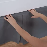 Bed Maker'S Makers Tailored Wraparound Microfiber 14" Wrinkle Resistant Skirt