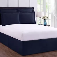 Bed Maker'S Makers Tailored Wraparound Microfiber 14" Wrinkle Resistant Skirt