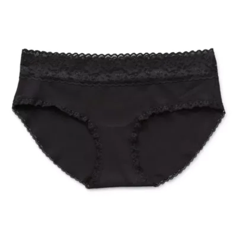 Arizona Body Cotton with Lace Hipster Panty