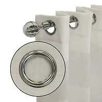 Paraiso Grommet Top Sheer Single Curtain Panel