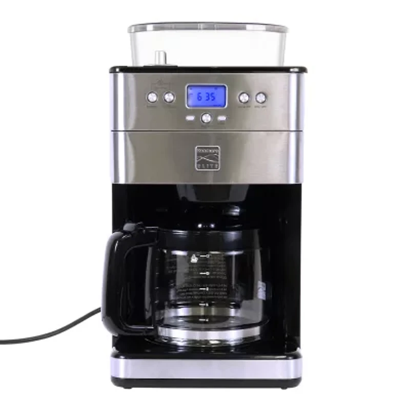 Kenmore Elite Grind and Brew Coffee Maker w/ Burr Grinder 12 Cup