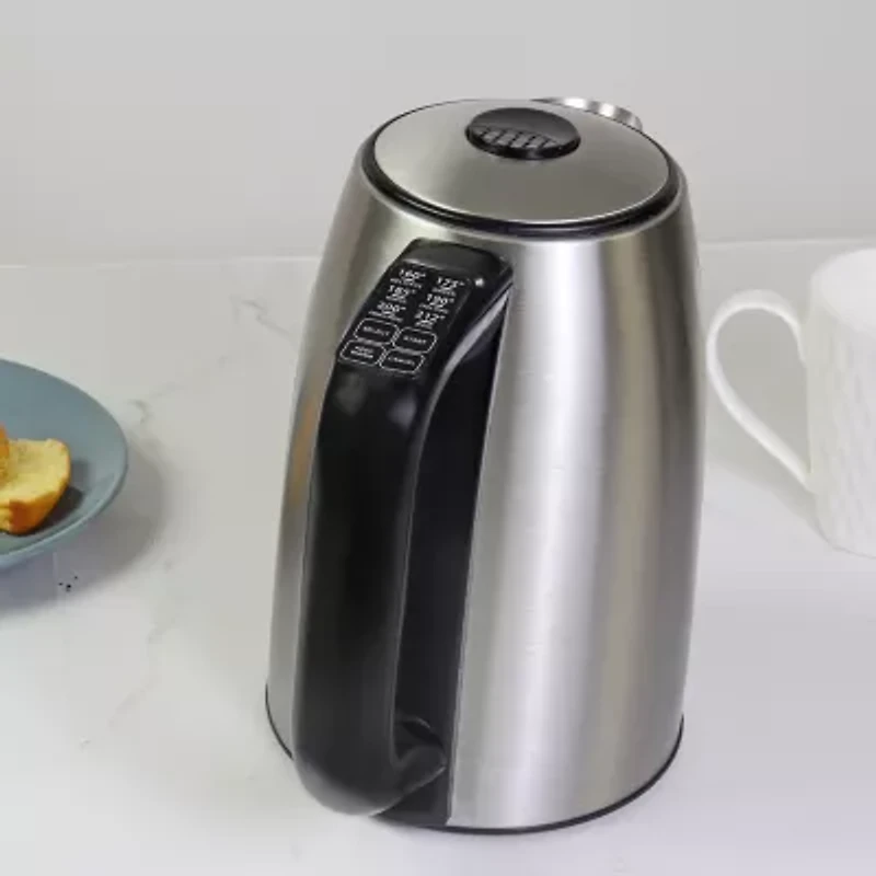 Kenmore 1.7L Cordless Electric Tea Kettle with 6 Temperature Pre-Sets