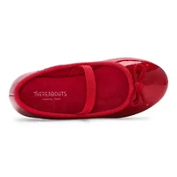 Thereabouts Lil Lexi Toddler Girls Round Closed Toe Ballet Flats