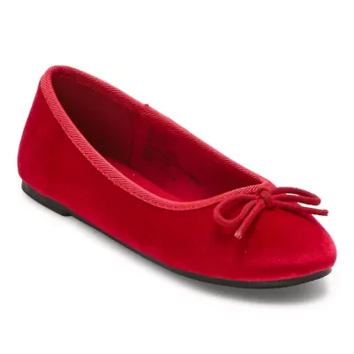 Thereabouts Lexi Little & Big Kid Girls Round Closed Toe Ballet Flats
