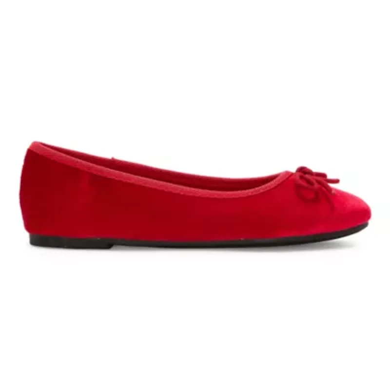 Thereabouts Lexi Little & Big Kid Girls Round Closed Toe Ballet Flats