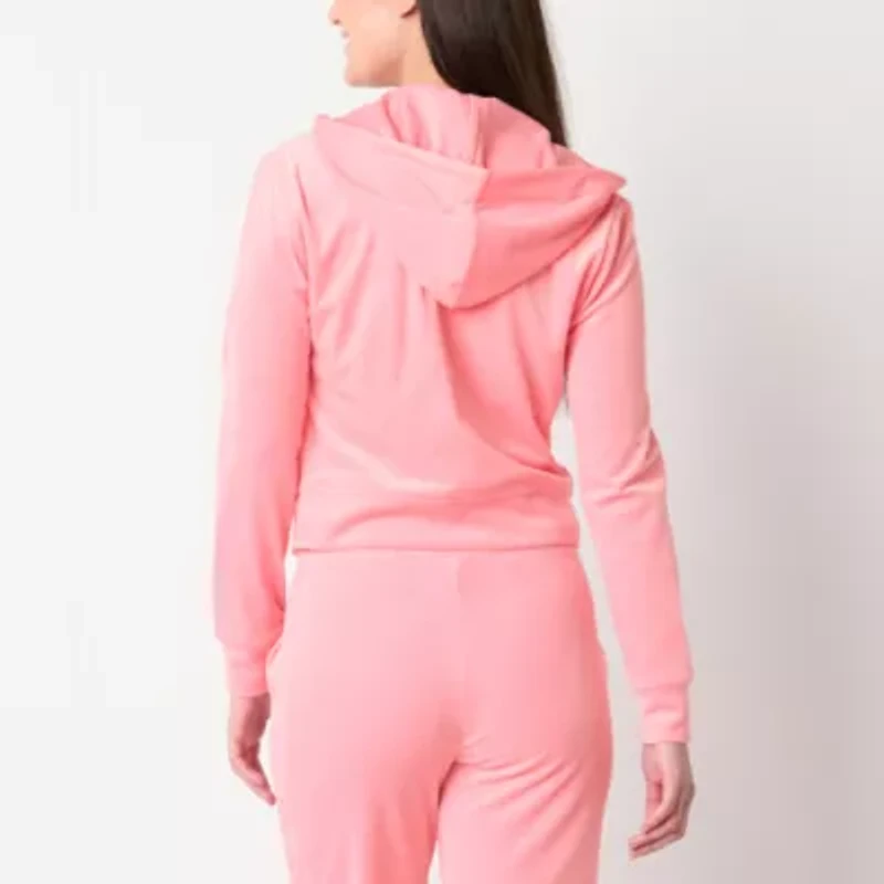 Juicy By Couture Womens Juniors Midweight Track Jacket