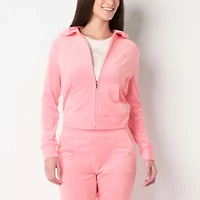 Juicy By Couture Womens Juniors Midweight Track Jacket