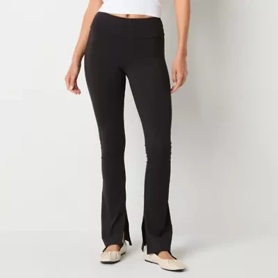 Stylus Womens High Rise 32" Bootcut Full Length Leggings