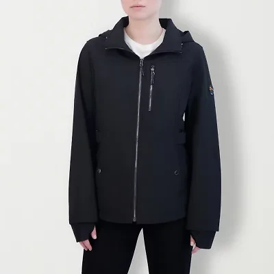 Hfx Womens Adjustable Features Easy-on + Easy-off Midweight Softshell Jacket