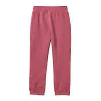Okie Dokie Toddler Girls Cuffed Regular Fit Fleece Jogger Pant