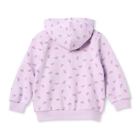 Okie Dokie Girls Fleece Hooded Lightweight Puffer Jacket