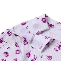 Thereabouts Little & Big Kid Girls Easy-on + Easy-off V Neck Short Sleeve Adaptive T-Shirt