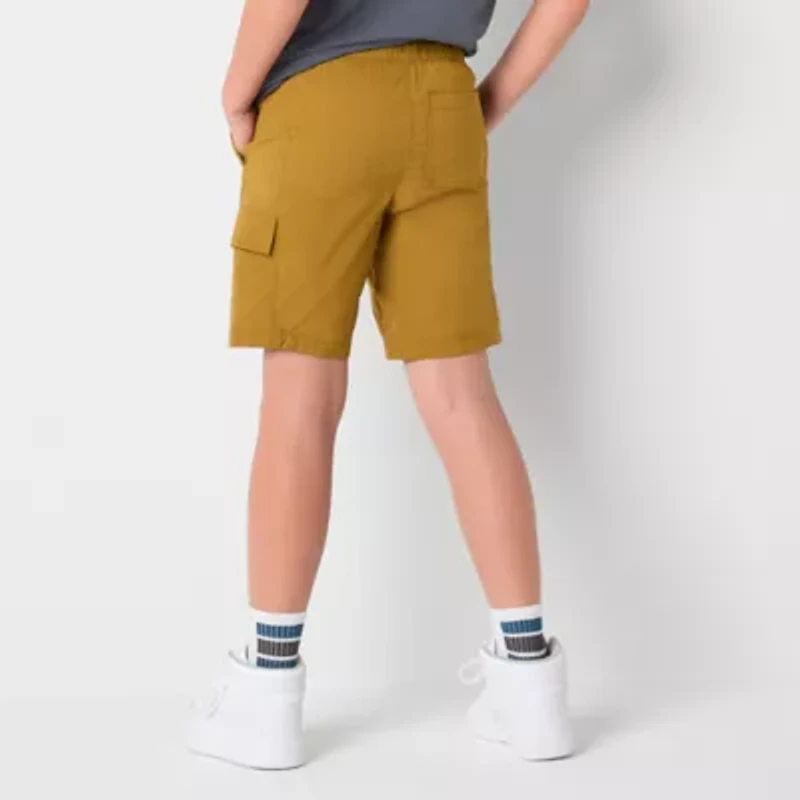 Thereabouts Pull-On Little & Big Kid Boys Stretch Fabric Adjustable Waist Cargo Short