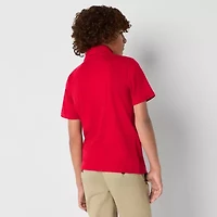 Thereabouts Little & Big Kid Boys Short Sleeve Regular Fit Polo Shirt
