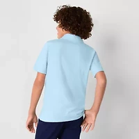 Thereabouts Little & Big Kid Boys Short Sleeve Regular Fit Polo Shirt