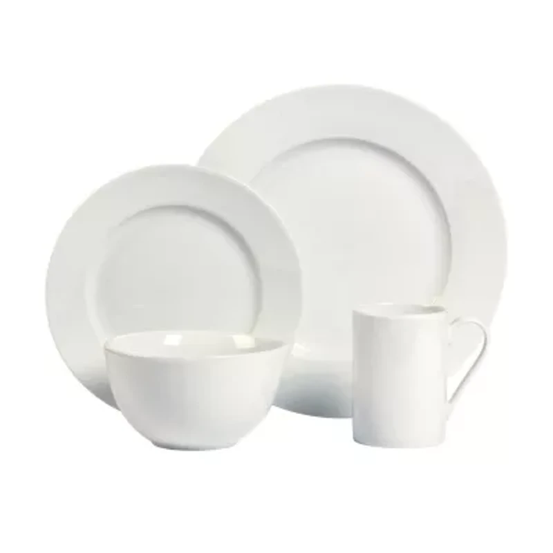 Tabletops Unlimited® Soleil Round Rim Porcelain 16-pc. Dinnerware Set