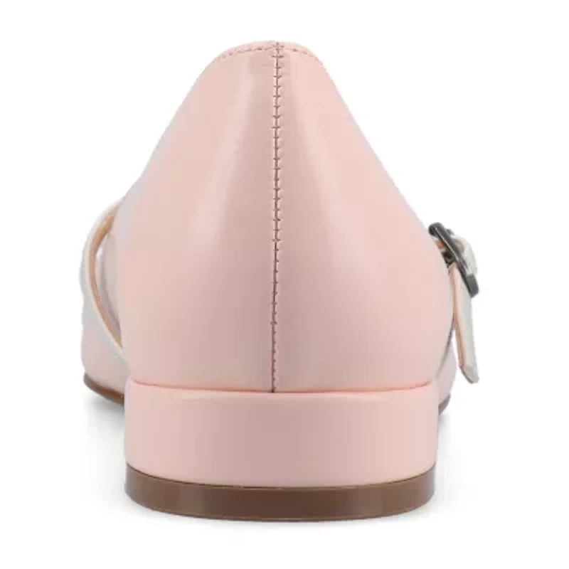 Journee Collection Camby Womens Pointed Closed Toe Ballet Flats
