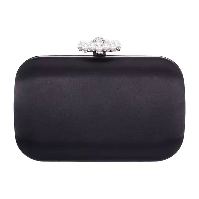 N By Nina Pearl Flower Minaudiere Evening Bag