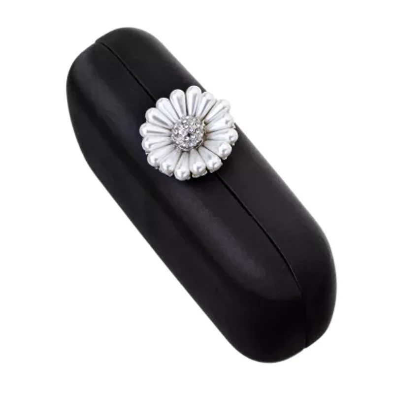 N By Nina Pearl Flower Minaudiere Evening Bag