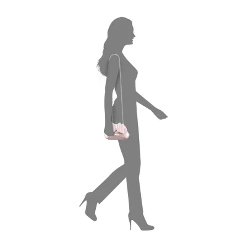 N By Nina Bow Kiss Lock Clutch