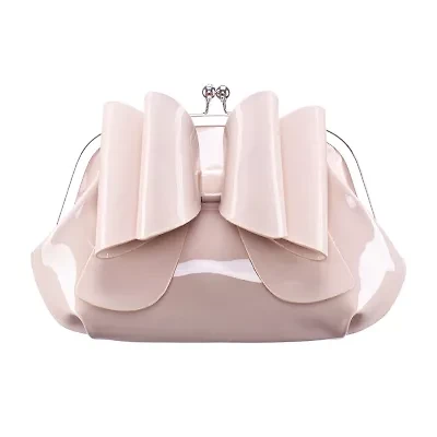 N By Nina Bow Kiss Lock Clutch