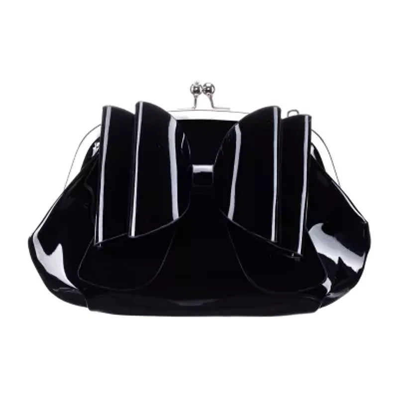 N By Nina Bow Kiss Lock Clutch