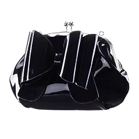 N By Nina Bow Kiss Lock Clutch