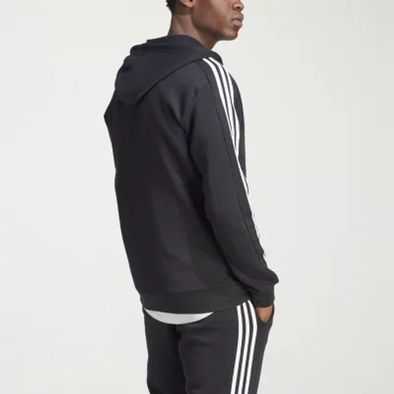adidas Mens Long Sleeve Zipper Active Hoodie