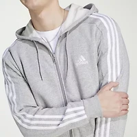 adidas Mens Long Sleeve Zipper Active Hoodie