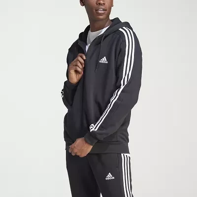 adidas Mens Long Sleeve Zipper Active Hoodie
