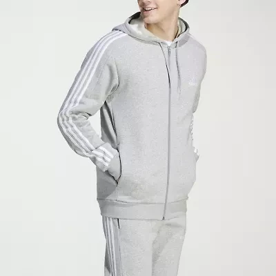 adidas Mens Long Sleeve Zipper Active Hoodie