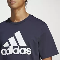 adidas Mens Crew Neck Short Sleeve Active T-Shirt