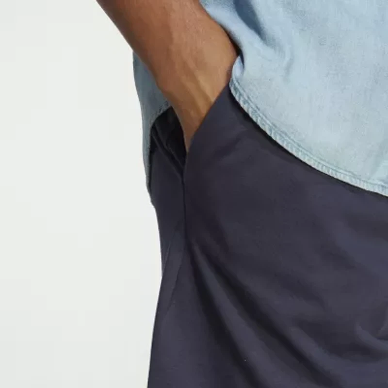 adidas Mens 7" Mid Rise Workout Shorts