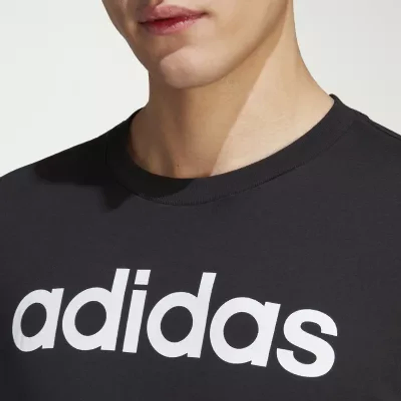 adidas Mens Crew Neck Short Sleeve Active T-Shirt