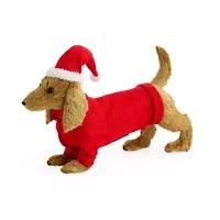 Martha Stewart Dachusand Sisal Dog Christmas Tabletop Decor