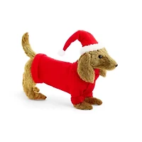 Martha Stewart Dachusand Sisal Dog Christmas Tabletop Decor