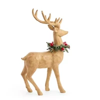 Martha Stewart 17in Reindeer Christmas Tabletop Decor