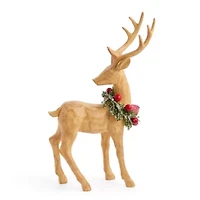 Martha Stewart 15in Reindeer Christmas Tabletop Decor