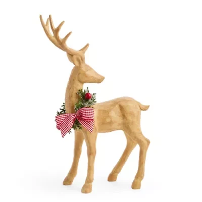 Martha Stewart 15in Reindeer Christmas Tabletop Decor