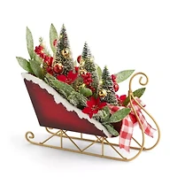 Martha Stewart Sleigh Christmas Tabletop Decor