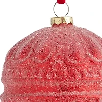 Martha Stewart Glass Ball Macaroon Christmas Ornament