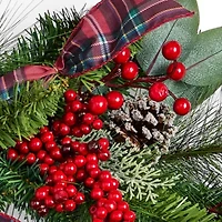 North Pole Trading Co. Merry Wreath